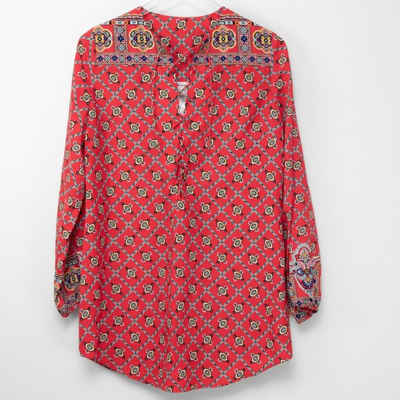 Nanette Lepore Swim Cover-up Pretty Tough Lace Up Tunic Resortwear Size Small - Picture 2 of 7